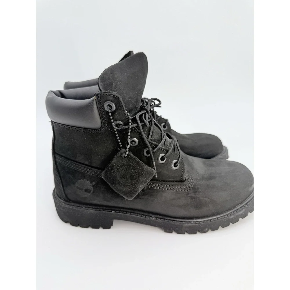 Men's Timberland 6 In. Premium Boot Black , Sz 7‎ Junior